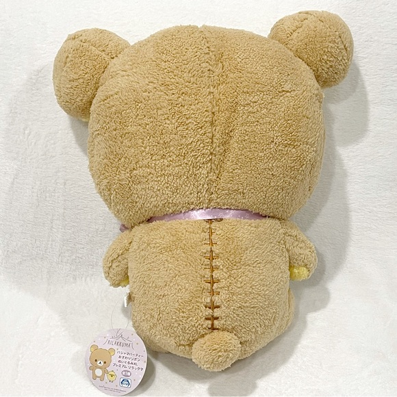 Rilakkuma - Pajama Party Sitting Ribbon Premium XL Plushy - Picture 2 of 2